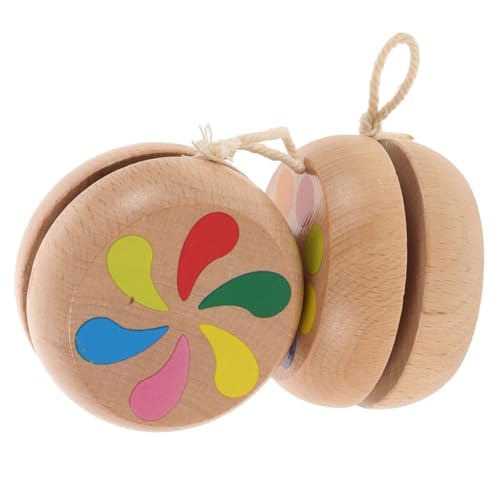 SUPVOX 2 Stück Holz Yoyo für Teiliges mit Verstellbarer Schnur Fein Verarbeitetes Kinderspielzeug für Anfänger Pädagogisch Geeignet für Jungen und Mädchen Fördert Feinmotorik und SUPVOX 2 Stück Holz Yoyo für Teiliges mit Verstellbarer Schnur Fein Verarbeitetes Kinderspielzeug für Anfänger Pädagogisch Geeignet für Jungen und Mädchen Fördert Feinmotorik und von Supvox