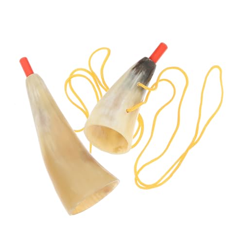 SUPVOX 2 Stück Hornhorn Kinderspielzeug -Musikhorn lustiges Jubelhorn -Trinkhorn Party-Horn Ochsenhorn-Requisite bläst Horn Kindertrompete Spiel Horn Abs Zufällige Farbe SUPVOX 2 Stück Hornhorn Kinderspielzeug -Musikhorn lustiges Jubelhorn -Trinkhorn Party-Horn Ochsenhorn-Requisite bläst Horn Kindertrompete Spiel Horn Abs Zufällige Farbe von Supvox
