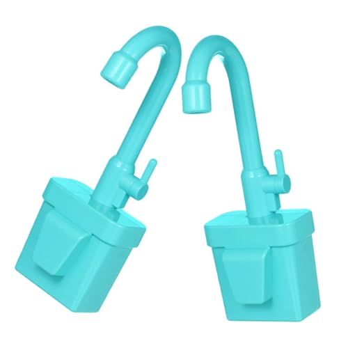 SUPVOX 2 Stück Kinderküchen Wasserhahn Rotierender Küchenarmatur Spielspüle Zubehör für Fantasievolles Rollenspiel und Kindgerechtes Sicheres in Blau SUPVOX 2 Stück Kinderküchen Wasserhahn Rotierender Küchenarmatur Spielspüle Zubehör für Fantasievolles Rollenspiel und Kindgerechtes Sicheres in Blau von Supvox