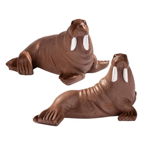 SUPVOX 2 Stück Kleine Landschaftsornamente Meerestierfiguren Modell Stranddekoration Miniatur Realistische Kleine Meerestierfiguren Walross Meerestierfiguren Kunstharz Hellbraun SUPVOX 2 Stück Kleine Landschaftsornamente Meerestierfiguren Modell Stranddekoration Miniatur Realistische Kleine Meerestierfiguren Walross Meerestierfiguren Kunstharz Hellbraun von Supvox