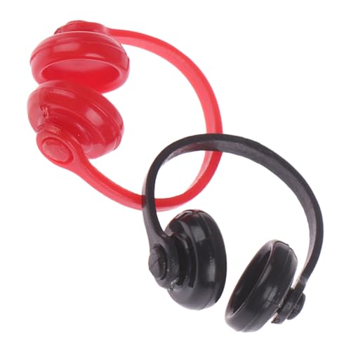 SUPVOX 2 Stück Mini Computerraum Zubehör Puppenhaus Telefonmodelle Kopfhörer Mini Realistisches Headset Modelldekor Mini Haus Requisite Mini Haus Headset Mikro SUPVOX 2 Stück Mini Computerraum Zubehör Puppenhaus Telefonmodelle Kopfhörer Mini Realistisches Headset Modelldekor Mini Haus Requisite Mini Haus Headset Mikro von Supvox