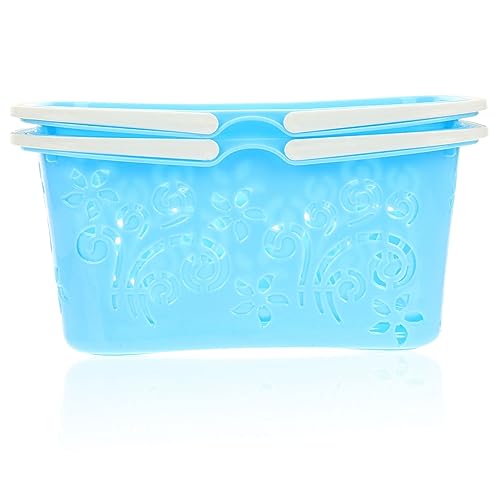 SUPVOX 2 Stück Mini Einkaufskorb Teiliges aus Miniatur Supermarkt Spielzeugkorb für Puppenhaus Dekoration für Lebensmittel Obst und Pretend Play SUPVOX 2 Stück Mini Einkaufskorb Teiliges aus Miniatur Supermarkt Spielzeugkorb für Puppenhaus Dekoration für Lebensmittel Obst und Pretend Play von Supvox