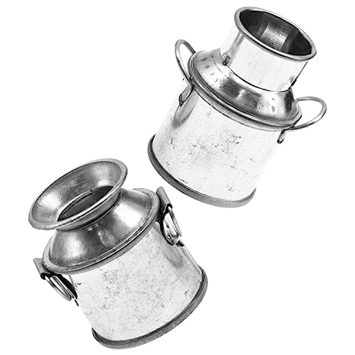 SUPVOX 2 Stück Mini Metall Eimer Kleine Verzinkte Blumentöpfe für Puppenhaus Miniatur Metallkübel mit Abgerundeten Kanten Dekorativ und Vielseitig für Mikro Garten und Aufbewahrung SUPVOX 2 Stück Mini Metall Eimer Kleine Verzinkte Blumentöpfe für Puppenhaus Miniatur Metallkübel mit Abgerundeten Kanten Dekorativ und Vielseitig für Mikro Garten und Aufbewahrung von Supvox