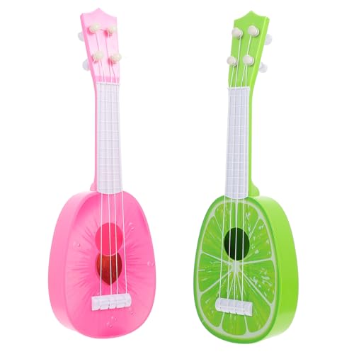 SUPVOX 2 Stück Mini Ukulele für Simulation Musikinstrument für Frühe Bildung Handgefertigt mit Sicherem Material für Kreative Spielmomente SUPVOX 2 Stück Mini Ukulele für Simulation Musikinstrument für Frühe Bildung Handgefertigt mit Sicherem Material für Kreative Spielmomente von Supvox