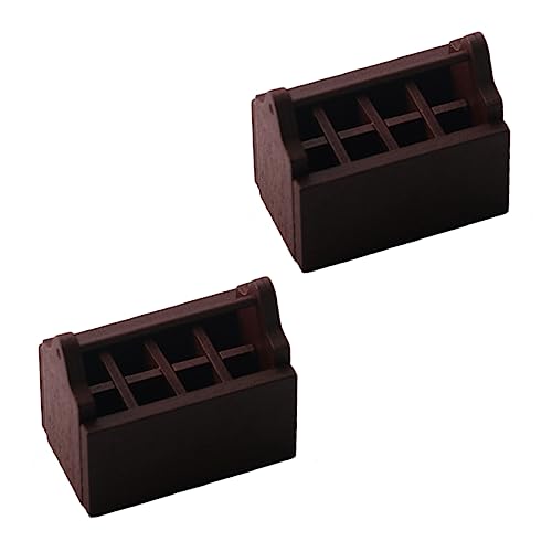 SUPVOX 2 Stück Mini Werkzeugkasten Modell Kreative Dekoration für Puppenhäuser DIY Handwerkszubehör und Fotorequisiten für Miniaturlandschaften und Wohnaccessoires SUPVOX 2 Stück Mini Werkzeugkasten Modell Kreative Dekoration für Puppenhäuser DIY Handwerkszubehör und Fotorequisiten für Miniaturlandschaften und Wohnaccessoires von Supvox