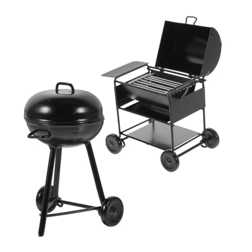 SUPVOX 2 Stück Miniatur BBQ Grill aus Puppenhaus Dekoration mit Vintage Design Realistische Miniaturküche für Kreatives und Lernhilfe Vielseitiges Puppenhaus Zubehör SUPVOX 2 Stück Miniatur BBQ Grill aus Puppenhaus Dekoration mit Vintage Design Realistische Miniaturküche für Kreatives und Lernhilfe Vielseitiges Puppenhaus Zubehör von Supvox