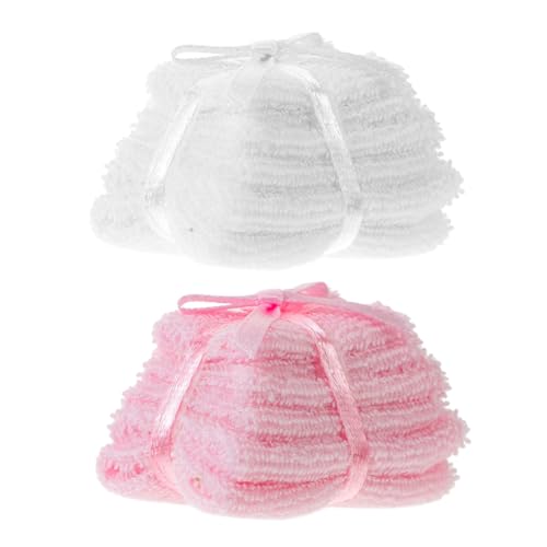 SUPVOX 2 Stück Miniatur Badetücher für Puppenhaus Realistische Fein Gearbeitete Mini Handtücher in Weiß und Strapazierfähige Puppenhaus Badezimmer-Accessoires zur Detailreichen Dekoration SUPVOX 2 Stück Miniatur Badetücher für Puppenhaus Realistische Fein Gearbeitete Mini Handtücher in Weiß und Strapazierfähige Puppenhaus Badezimmer-Accessoires zur Detailreichen Dekoration von Supvox