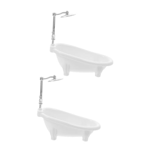 SUPVOX 2 Stück Miniatur Badewanne Weiß Puppenhaus Badezimmer Zubehör Detailreiches Badezimmermöbel Kompakt und Langlebig Fördert Kreatives Passend für Puppenhaus Dekoration SUPVOX 2 Stück Miniatur Badewanne Weiß Puppenhaus Badezimmer Zubehör Detailreiches Badezimmermöbel Kompakt und Langlebig Fördert Kreatives Passend für Puppenhaus Dekoration von Supvox