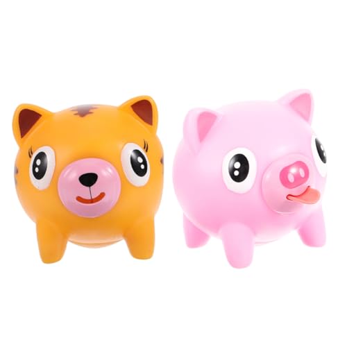 SUPVOX 2 Stück Niedliche Tier Squeeze Toys mit herausgestrecktem Element Druckentlastende Stressspielzeuge für Weiches Material Farbenfrohes Design Geschenk zur Entspannung SUPVOX 2 Stück Niedliche Tier Squeeze Toys mit herausgestrecktem Element Druckentlastende Stressspielzeuge für Weiches Material Farbenfrohes Design Geschenk zur Entspannung von Supvox