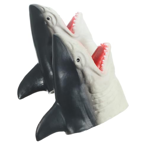 SUPVOX 2 Stück Realistische Shark Handpuppen aus Umweltfreundlichem Material Spielerische Tier Handpuppen mit Beweglichem für Kindergeburtstag und Rollenspiele SUPVOX 2 Stück Realistische Shark Handpuppen aus Umweltfreundlichem Material Spielerische Tier Handpuppen mit Beweglichem für Kindergeburtstag und Rollenspiele von Supvox