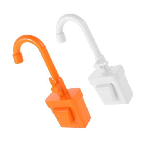 SUPVOX 2 Stück Rotierbarer Elektrischer Wasserhahn für Küchenspüle Interaktive Spielzeugzubehör für Rollenspiele der Küche Geeignet für Jungen und Mädchen SUPVOX 2 Stück Rotierbarer Elektrischer Wasserhahn für Küchenspüle Interaktive Spielzeugzubehör für Rollenspiele der Küche Geeignet für Jungen und Mädchen von Supvox