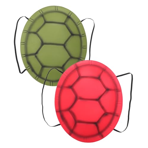 SUPVOX 2 Stück Schildkrötenschalen -Dressing -Requisiten Schildpatt-Kostüm Schildkrötenpanzer-Requisite Schildkrötenpanzer für Halloween verkleiden Eva-Schildkröten-Kostüm von Supvox
