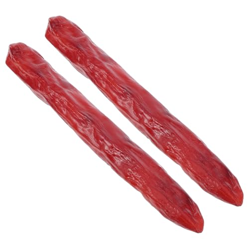 SUPVOX 2 Stück Simuliertes Wurstmodell falsches Essen Würste Faux- -Modell Wurst Dekorationen Requisiten Wurst-Modell künstliche Nahrung künstliche Wurst Lebensmittelmodell PVC SUPVOX 2 Stück Simuliertes Wurstmodell falsches Essen Würste Faux- -Modell Wurst Dekorationen Requisiten Wurst-Modell künstliche Nahrung künstliche Wurst Lebensmittelmodell PVC von Supvox