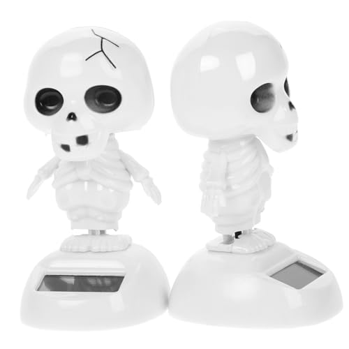 SUPVOX 2 Stück Solar Betriebene Halloween Auto Deko Teiliges Wackelnde Skelett Figuren Leichte Langlebige Halloween Tanzfiguren für Armaturenbrett Geeignet für Pkw LKW SUV Stimmungsvolle SUPVOX 2 Stück Solar Betriebene Halloween Auto Deko Teiliges Wackelnde Skelett Figuren Leichte Langlebige Halloween Tanzfiguren für Armaturenbrett Geeignet für Pkw LKW SUV Stimmungsvolle von Supvox