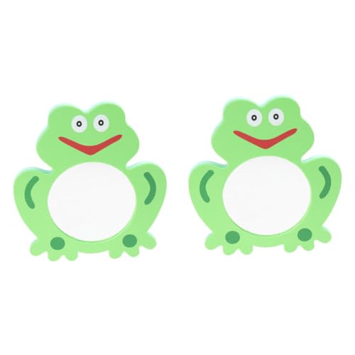 SUPVOX 2 Stück Teiliges Badespielzeug Frosch Spiegel aus Eva Glatte Oberfläche Sicher Ab Jahren Fördert Spielerisch Geistige Entwicklung Langlebig für Mädchen und Jungen von Supvox