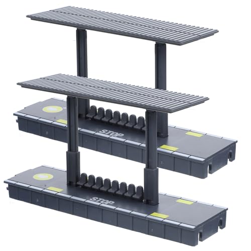 Supvox 2 Stück Teiliges Bahnsteig DIY Zugstation Plattform mit Kindersicherem Design für Kreative und Logisches von Supvox