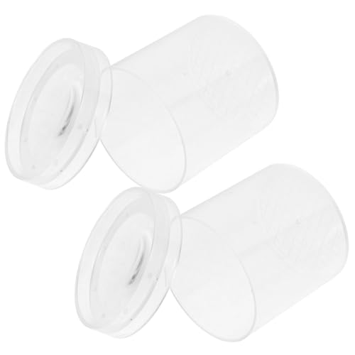 SUPVOX 2 Stück Teiliges Beobachtungsset mit Becherlupe und Insektenbox Tragbare Kleine Beobachtungsbox aus Transparentem Vielseitig für Naturentdecker und Wissenschaftliche von Supvox