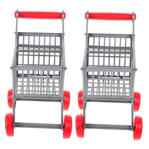 SUPVOX 2 Stück Teiliges Einkaufswagen Realistisch Simuliert Sicher mit Glatten Kanten Fördert Unabhängigkeit und Rollenspiel für Kinderzimmer und Eltern Junge Mädchen aktivitäten SUPVOX 2 Stück Teiliges Einkaufswagen Realistisch Simuliert Sicher mit Glatten Kanten Fördert Unabhängigkeit und Rollenspiel für Kinderzimmer und Eltern Junge Mädchen aktivitäten von Supvox