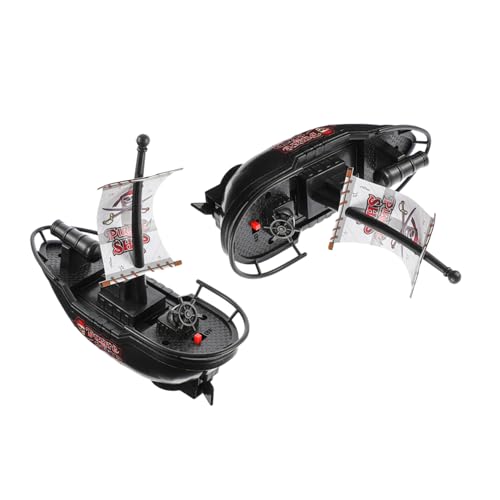 SUPVOX 2 Stück Teiliges Elektrisches Piratenschiff für Wasserdichtes Badespielzeug Bewegliches Modellboot für Badewanne und Pool Fördert Motorische Fähigkeiten und Badespaß SUPVOX 2 Stück Teiliges Elektrisches Piratenschiff für Wasserdichtes Badespielzeug Bewegliches Modellboot für Badewanne und Pool Fördert Motorische Fähigkeiten und Badespaß von Supvox