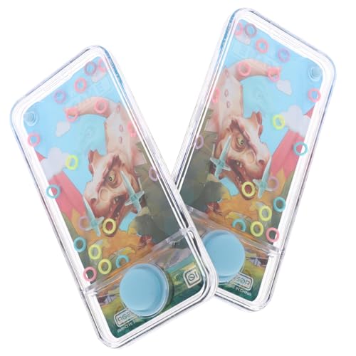 SUPVOX 2 Stück Teiliges Handheld Wasser ringwurfspiel für Leichtes Kunststoffspielzeug Konzentration und Hand Auge koordination Buntes Wasserspielzeug für Drinnen und Draußen von Supvox