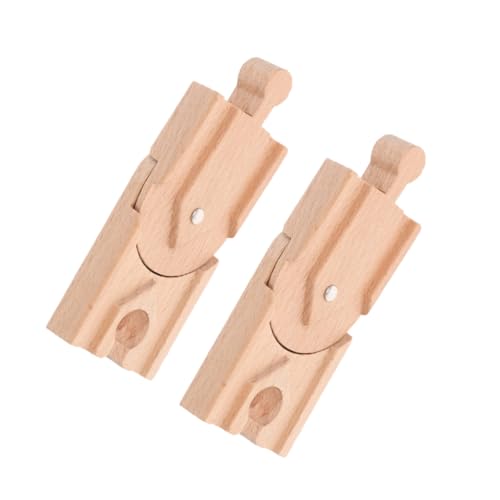 SUPVOX 2 Stück Teiliges Holz Eisenbahn Zubehör DIY Schienen Erweiterung für Fördert Feinmotorik und Kreativität Kompatibel mit Holzeisenbahn Geeignet für Jungen und Mädchen Ab Jahren SUPVOX 2 Stück Teiliges Holz Eisenbahn Zubehör DIY Schienen Erweiterung für Fördert Feinmotorik und Kreativität Kompatibel mit Holzeisenbahn Geeignet für Jungen und Mädchen Ab Jahren von Supvox