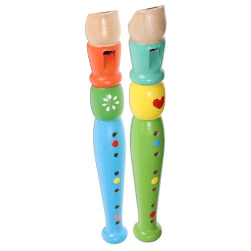SUPVOX 2 Stück Teiliges Holz Kinderflöte Blockflöte Musikinstrument für Musikalische Früherziehung und Kreative Sichere Naturmaterialien Gemischt Zufällige Farbe Zufällige Farbe SUPVOX 2 Stück Teiliges Holz Kinderflöte Blockflöte Musikinstrument für Musikalische Früherziehung und Kreative Sichere Naturmaterialien Gemischt Zufällige Farbe Zufällige Farbe von Supvox
