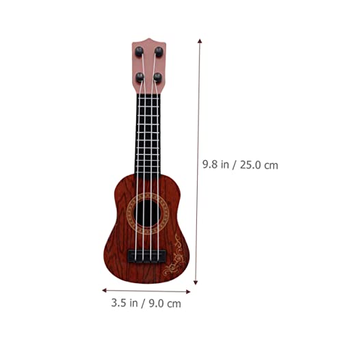 SUPVOX 2 Stück Teiliges Mini Ukulele für Kinderfreundliches Saiteninstrument aus Robustem Kunststoff Pädagogisches Musikspielzeug für Anfänger für Jungen und Mädchen von Supvox