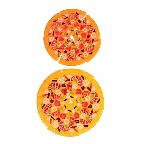 SUPVOX 2 Stück Teiliges Pizza Schneidspielzeug Realistische Pizzasimulation Sicheres Glattes Kinderspielzeug für Kreative Rollenspiele und Pädagogisches als für Jungen und Mädchen SUPVOX 2 Stück Teiliges Pizza Schneidspielzeug Realistische Pizzasimulation Sicheres Glattes Kinderspielzeug für Kreative Rollenspiele und Pädagogisches als für Jungen und Mädchen von Supvox