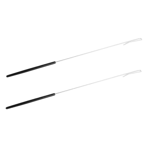 SUPVOX 2 Stück Teiliges Puppenarm Steuerungsset mit Kunststoffhülle Lang Halbkörper Marionettensteuerung Flexible Edelstahlstäbe für Bühnenperformance und Bauchredner Komfortabel und von Supvox