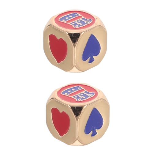 SUPVOX 2 Stücke Zinklegierung mit Herzmuster Robuste für Rollenspiele Brettspiele und Familienfeiern für Unterhaltsame und Lehrreiche Aktivitäten SUPVOX 2 Stücke Zinklegierung mit Herzmuster Robuste für Rollenspiele Brettspiele und Familienfeiern für Unterhaltsame und Lehrreiche Aktivitäten von Supvox