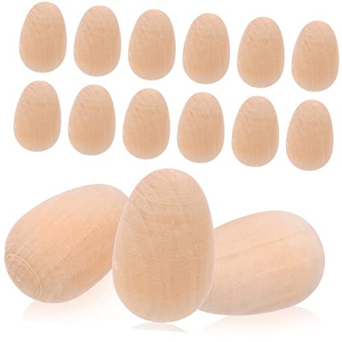 SUPVOX 20 Stück DIY Ostern Holz Eier Dekorationsset Künstliche Holz Eier für Bastelarbeiten und Kreative Projekte SUPVOX 20 Stück DIY Ostern Holz Eier Dekorationsset Künstliche Holz Eier für Bastelarbeiten und Kreative Projekte von Supvox