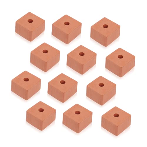 SUPVOX 20 Stück DIY -bausteine Mini Winziges Ziegel Block Gefälscht Landschaftsdekor Gebäude Kleine Steine für Bausteine für Orange Keramik SUPVOX 20 Stück DIY -bausteine Mini Winziges Ziegel Block Gefälscht Landschaftsdekor Gebäude Kleine Steine für Bausteine für Orange Keramik von Supvox