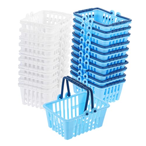 SUPVOX 20 Stück Mini Einkaufswagen Mini Einkaufskörbe für Handkorb zur Dekoration Puppenhaus und Rollenspiele und Je SUPVOX 20 Stück Mini Einkaufswagen Mini Einkaufskörbe für Handkorb zur Dekoration Puppenhaus und Rollenspiele und Je von Supvox