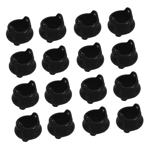 SUPVOX 20 Stück Mini Halloween Kessel Dekorationen Zubehör für Puppenhaus DIY Partydekoration Halloween Fest Grusel Accessoires SUPVOX 20 Stück Mini Halloween Kessel Dekorationen Zubehör für Puppenhaus DIY Partydekoration Halloween Fest Grusel Accessoires von Supvox