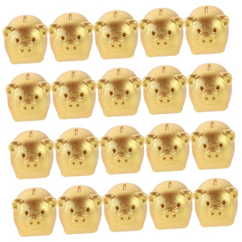 SUPVOX 20 Stück Puppenhausschwein Puppenhaus-Miniaturmöbel Piggy Bank Decor winzige Puppenstubenmöbel Mini-Sparschwein Puppenhaus-Miniaturen Puppenhaus Sparschwein Plastik Golden SUPVOX 20 Stück Puppenhausschwein Puppenhaus-Miniaturmöbel Piggy Bank Decor winzige Puppenstubenmöbel Mini-Sparschwein Puppenhaus-Miniaturen Puppenhaus Sparschwein Plastik Golden von Supvox