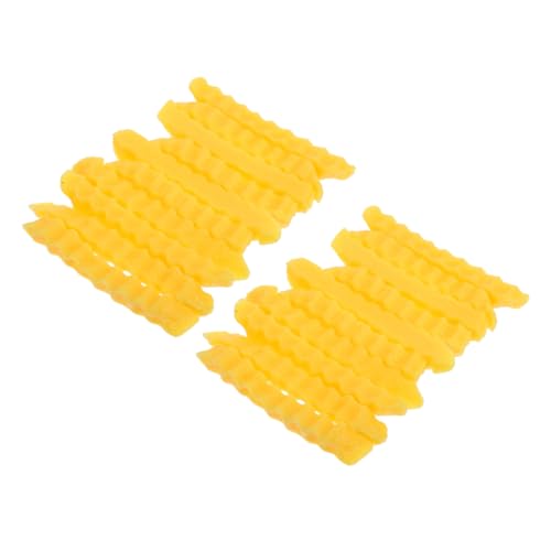 SUPVOX 20 Stück Simulation Pommes Frites künstliche Nahrungsmittel zur Ausstellung gefälschte Pommes Frites Probieren Stellen Sie Sich vor, Sie Food-Models PVC Gelb SUPVOX 20 Stück Simulation Pommes Frites künstliche Nahrungsmittel zur Ausstellung gefälschte Pommes Frites Probieren Stellen Sie Sich vor, Sie Food-Models PVC Gelb von Supvox