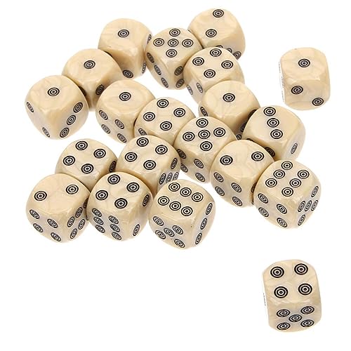 SUPVOX 20 Stück Teiliges Acryl Dekorative Klare Zahlen Langlebige Stabile Würfel für Brettspiele Rollenspiele und Klassenzimmer als Spiel Partyaccessoire SUPVOX 20 Stück Teiliges Acryl Dekorative Klare Zahlen Langlebige Stabile Würfel für Brettspiele Rollenspiele und Klassenzimmer als Spiel Partyaccessoire von Supvox