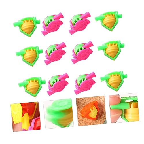 SUPVOX 20 Stück Teiliges Bunte Kinderkreisel Kunststoff Sicher und Kindgerecht mit Kreativem Pfeifen Design für Kindergartenkinder zum Greifen und Interagieren Fördert Zufällige Farbe SUPVOX 20 Stück Teiliges Bunte Kinderkreisel Kunststoff Sicher und Kindgerecht mit Kreativem Pfeifen Design für Kindergartenkinder zum Greifen und Interagieren Fördert Zufällige Farbe von Supvox