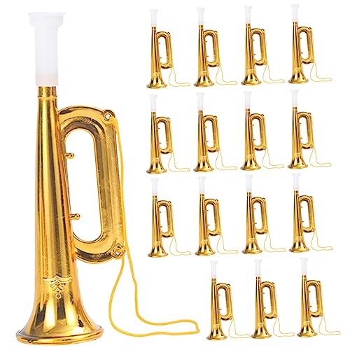SUPVOX 20 Stück Teiliges Goldene Trompeten für Musikalisches Instrument für Partys Kreative Klangproduktion Sicher und Langlebig für Vorschule und Kindergartenaktivitäten SUPVOX 20 Stück Teiliges Goldene Trompeten für Musikalisches Instrument für Partys Kreative Klangproduktion Sicher und Langlebig für Vorschule und Kindergartenaktivitäten von Supvox