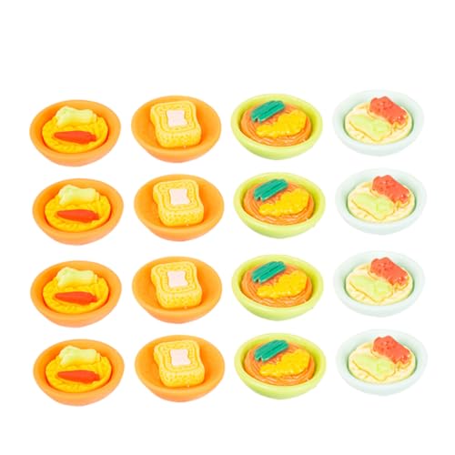 SUPVOX 20 Stück Teiliges Miniatur Japanischer Snack Realistische Nachbildung Vielseitige Mini Ornamente für Puppenhaus Dekoration Detailgetreue Mini Lebensmittel als Foto Requisite und von Supvox