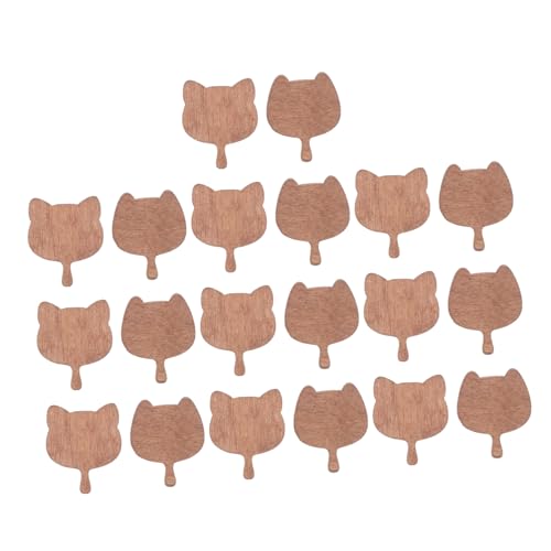 SUPVOX 20 Stück Teiliges Miniatur Schneidebrett Realistische Puppenhaus Küchenaccessoires aus Holz Vielseitige Dekoration für Mini Küchenmöbel Detailgetreue Simulation für Kreative von Supvox