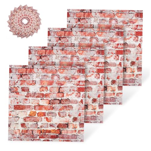SUPVOX 20 Stück Teiliges Vintage Fliesen Wandtattoo Selbstklebende Mini Tapete für Puppenhaus Realistische Wanddekoration für Wohnzimmer Schlafzimmer Spielzimmer SUPVOX 20 Stück Teiliges Vintage Fliesen Wandtattoo Selbstklebende Mini Tapete für Puppenhaus Realistische Wanddekoration für Wohnzimmer Schlafzimmer Spielzimmer von Supvox