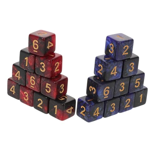 SUPVOX 20 Teiliges Brettspiel Würfelset Tabletop Zubehör Wargaming Würfel Lernwürfel Ersatzwürfel Würfel Zahlenwürfel SUPVOX 20 Teiliges Brettspiel Würfelset Tabletop Zubehör Wargaming Würfel Lernwürfel Ersatzwürfel Würfel Zahlenwürfel von Supvox