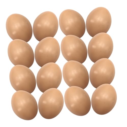 SUPVOX 24 Stück Teiliges DIY Osterdeko Plastikfreie Realistische Simulationseier zum Bemalen und Befüllen Vielseitige Ostereierdekoration für Osterparty und Heimdeko von Supvox