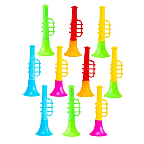 SUPVOX 25 Stück Mini Trompeten Bunte Blasinstrumente für Partys Spiele und Zufällige Farben Fördert Musikalische Fähigkeiten und Spaß Zufällige Farbe SUPVOX 25 Stück Mini Trompeten Bunte Blasinstrumente für Partys Spiele und Zufällige Farben Fördert Musikalische Fähigkeiten und Spaß Zufällige Farbe von Supvox