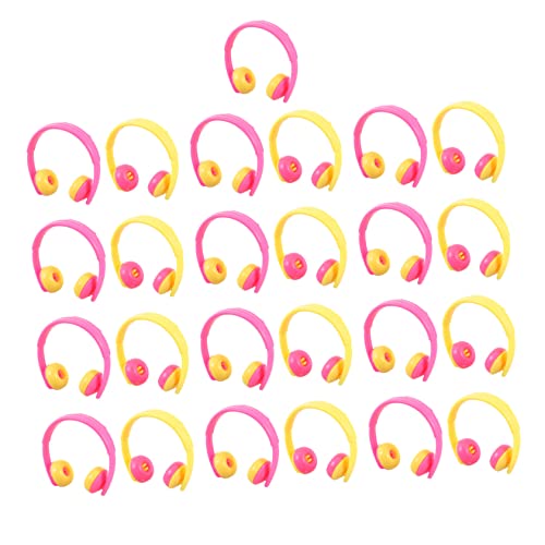 SUPVOX 25 Stück Teiliges Mini Headset Modell Puppenhaus Zubehör Realistische Miniatur Kopfhörer Vielseitige Mini Haus Dekoration Kreative DIY Accessoires für Puppenhäuser SUPVOX 25 Stück Teiliges Mini Headset Modell Puppenhaus Zubehör Realistische Miniatur Kopfhörer Vielseitige Mini Haus Dekoration Kreative DIY Accessoires für Puppenhäuser von Supvox
