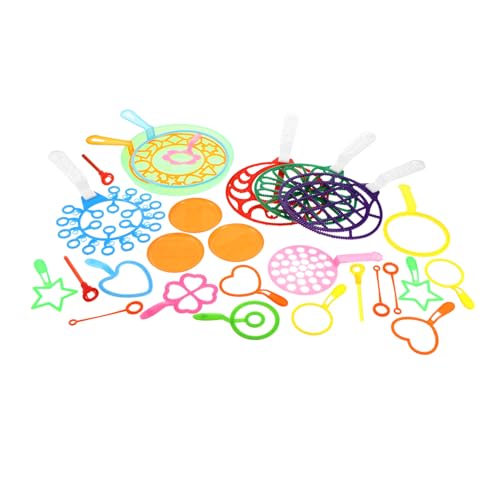 SUPVOX 28 Stück Teiliges Buntes Riesen Seifenblasen Set mit Vielseitigen Bubble Tools für Ab Jahren Sichere Materialien Große und Kleine Seifenblasen für Outdoor Aktivitäten und SUPVOX 28 Stück Teiliges Buntes Riesen Seifenblasen Set mit Vielseitigen Bubble Tools für Ab Jahren Sichere Materialien Große und Kleine Seifenblasen für Outdoor Aktivitäten und von Supvox