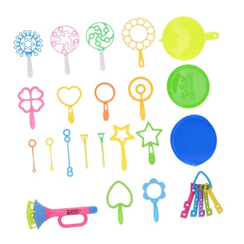 SUPVOX 29 Stück Teiliges Seifenblasenstab für Langlebige Handstäbe mit Praktischem Tray Sicherer Kunststoff für Sommer Outdoor und Indoor Spiel Partyspaß und Familienfeiern SUPVOX 29 Stück Teiliges Seifenblasenstab für Langlebige Handstäbe mit Praktischem Tray Sicherer Kunststoff für Sommer Outdoor und Indoor Spiel Partyspaß und Familienfeiern von Supvox