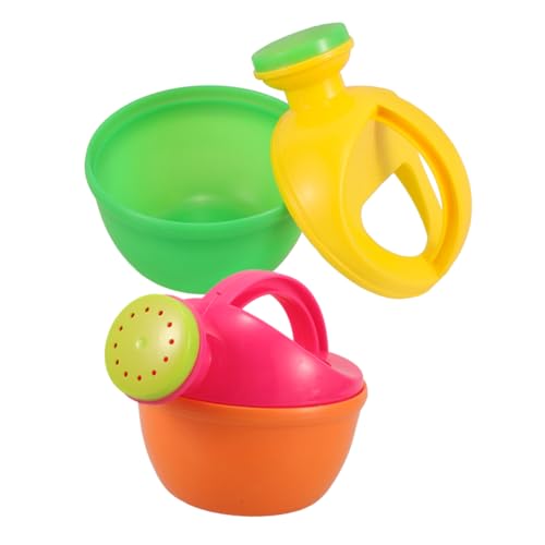 SUPVOX 2Stücke Gießkanne Kunststoff Einstellbare Sprühfunktion für Strand Garten Bad für Kleinkinder Wasserspielzeug von Supvox