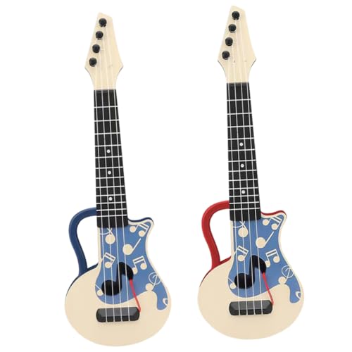 SUPVOX 2Stücke Ukulele Robuste Musikinstrumente für Kleinkinder Musikspielzeug zur Musikalischen Früherziehung und Fördert Kreativität und Selbstbewusstsein SUPVOX 2Stücke Ukulele Robuste Musikinstrumente für Kleinkinder Musikspielzeug zur Musikalischen Früherziehung und Fördert Kreativität und Selbstbewusstsein von Supvox